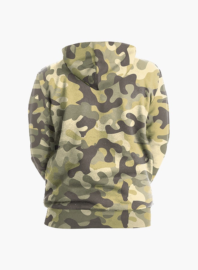 NADANBAO - 3D Printing Long Sleeve Hoodie Multicolour - Image 1