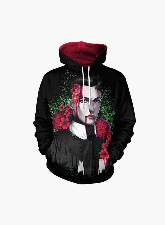 NADANBAO 3D Printing Long Sleeve Hoodie Multicolour  - Image 1