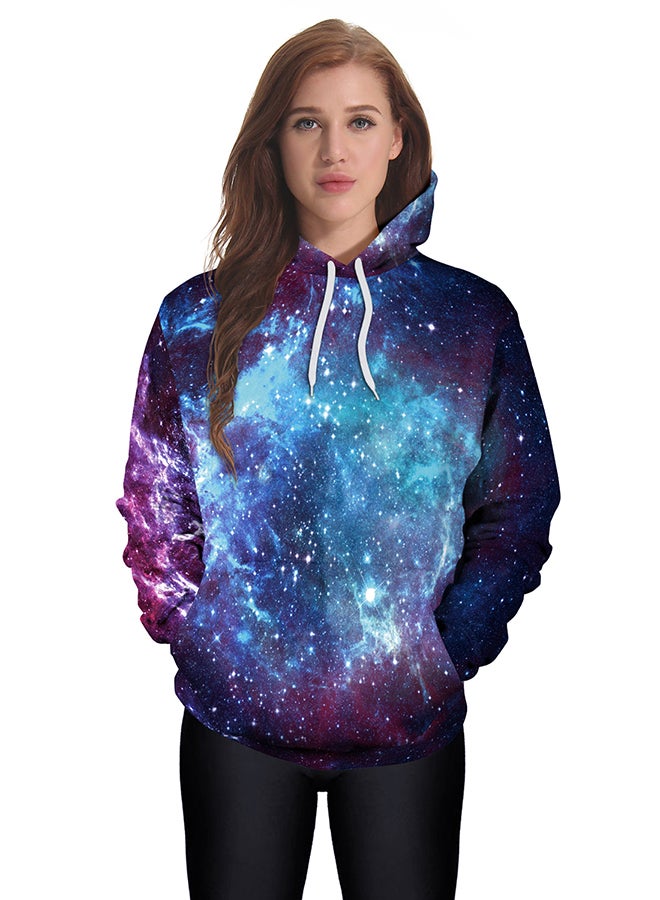 NADANBAO 3D Printing Long Sleeve Hoodie Multicolour  - Image 3