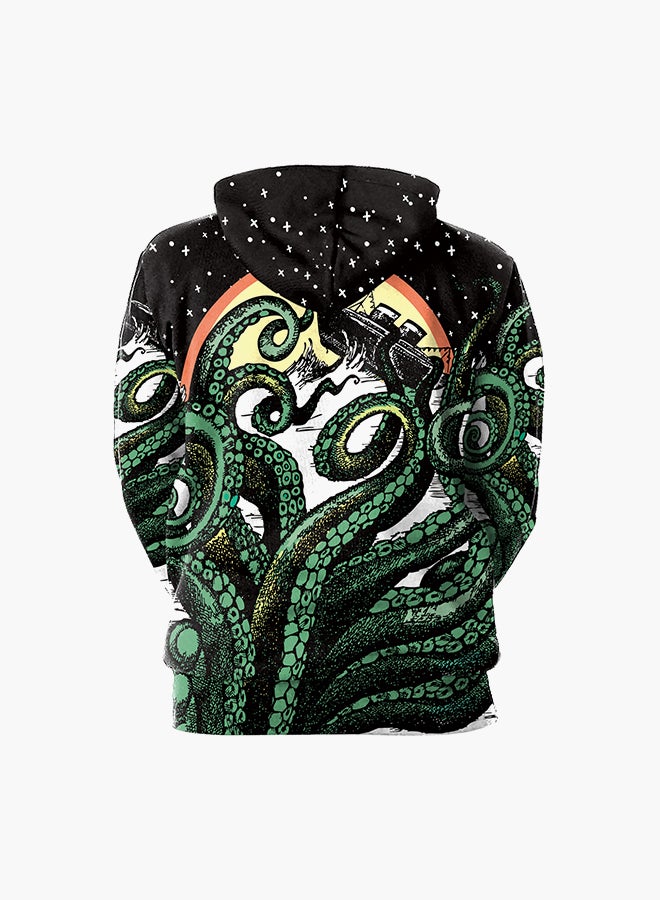 NADANBAO - 3D Printing Long Sleeve Hoodie Multicolour - Image 1