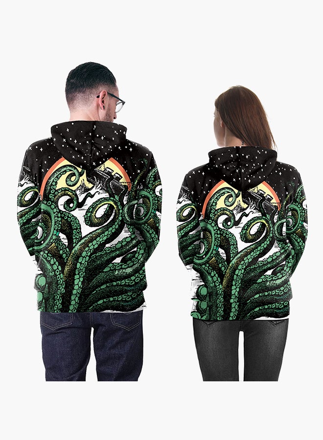 NADANBAO - 3D Printing Long Sleeve Hoodie Multicolour - Image 1