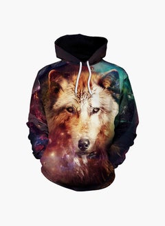 3D Printing Long Sleeve Hoodie Multicolour