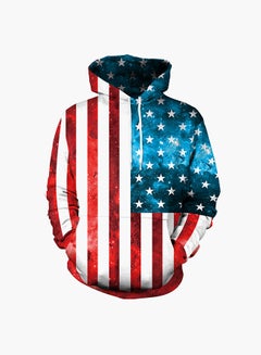 NADANBAO 3D Printing Long Sleeve Hoodie Multicolour  - Image 1