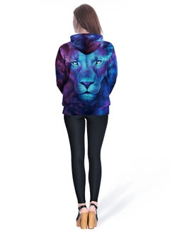 NADANBAO 3D Printing Long Sleeve Hoodie Multicolour  - Image 4