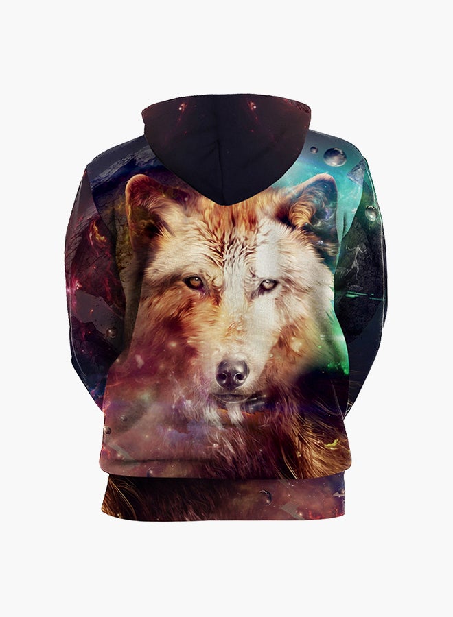 NADANBAO - 3D Printing Long Sleeve Hoodie Multicolour - Image 1