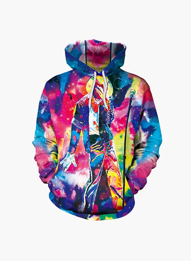 NADANBAO - 3D Printing Long Sleeve Hoodie Multicolour - Image 1