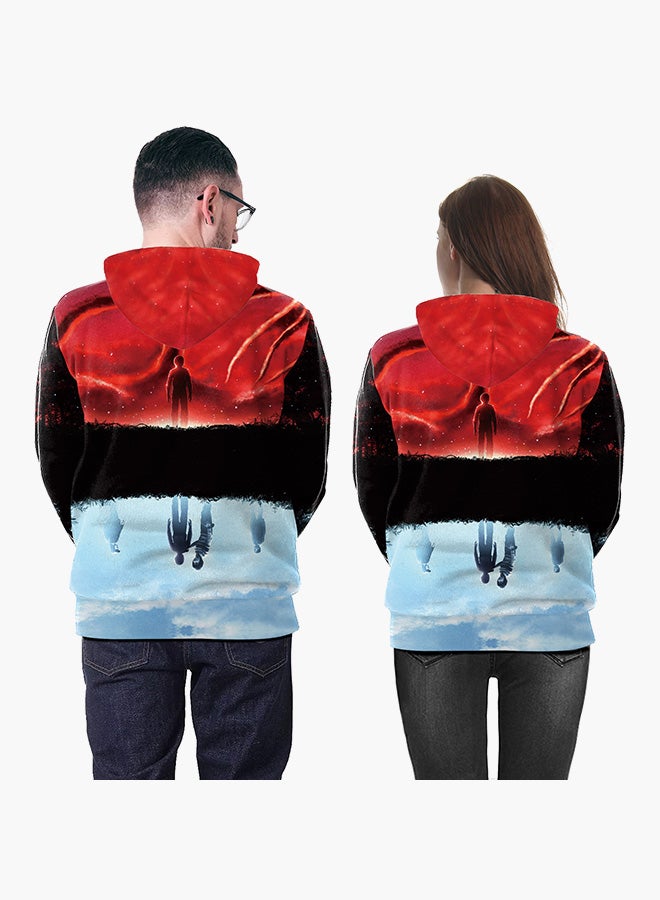 NADANBAO 3D Printing Long Sleeve Hoodie Multicolour  - Image 4
