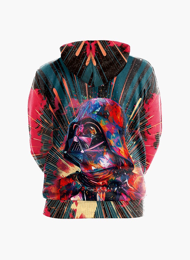 NADANBAO - 3D Printing Long Sleeve Hoodie Multicolour - Image 1