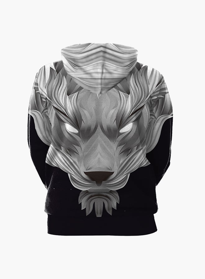 NADANBAO 3D Printing Long Sleeve Hoodie Multicolour  - Image 2