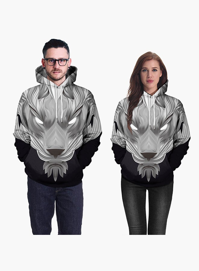 NADANBAO 3D Printing Long Sleeve Hoodie Multicolour  - Image 3
