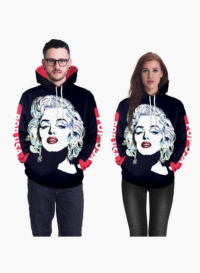 NADANBAO - 3D Printing Long Sleeve Hoodie Multicolour - Image 1