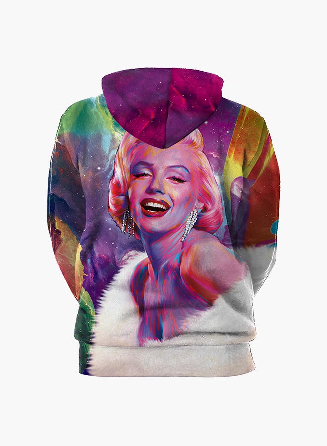 NADANBAO - 3D Printing Long Sleeve Hoodie Multicolour - Image 1