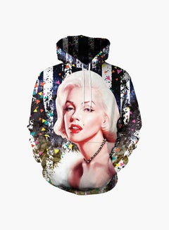 3D Printing Long Sleeve Hoodie Multicolour
