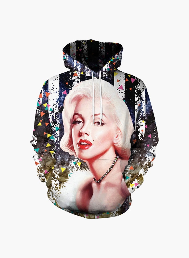 NADANBAO - 3D Printing Long Sleeve Hoodie Multicolour - Image 1