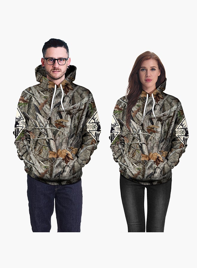 NADANBAO 3D Printing Long Sleeve Hoodie Multicolour  - Image 3