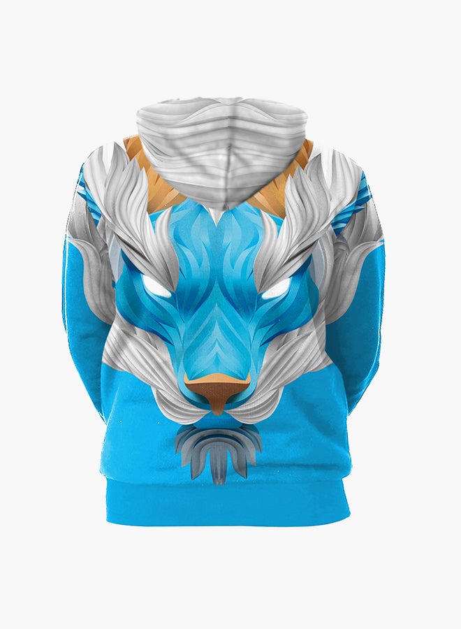 NADANBAO - 3D Printing Long Sleeve Hoodie Multicolour - Image 1