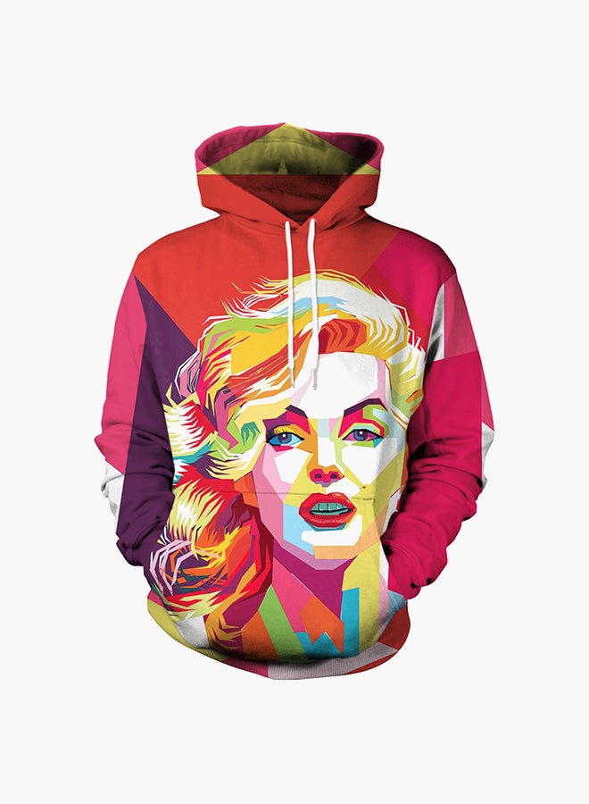 NADANBAO - 3D Printing Long Sleeve Hoodie Multicolour - Image 1