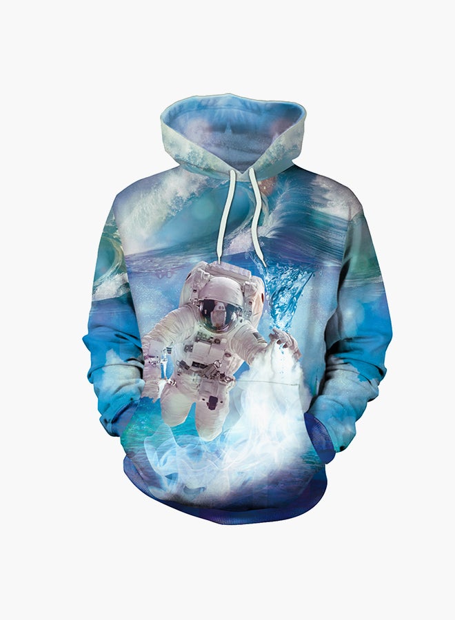 NADANBAO - 3D Printing Long Sleeve Hoodie Multicolour - Image 1