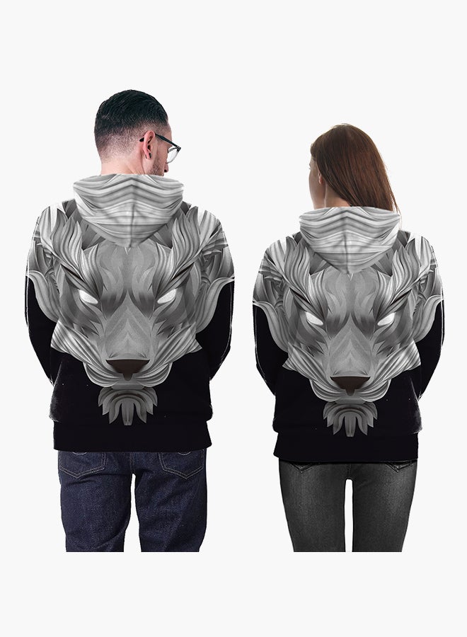 NADANBAO 3D Printing Long Sleeve Hoodie Multicolour  - Image 4
