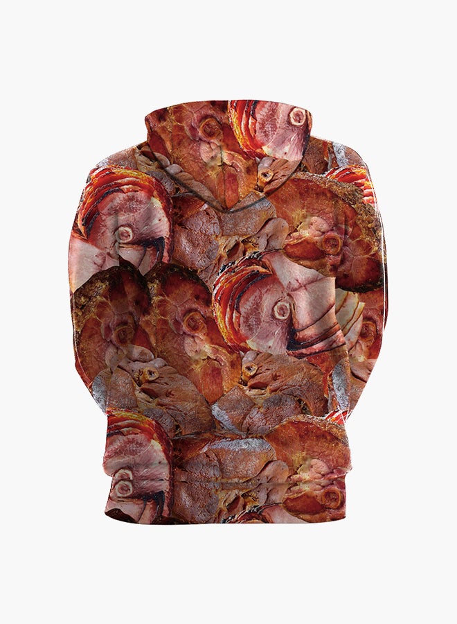 NADANBAO 3D Printing Long Sleeve Hoodie Multicolour - Image 2