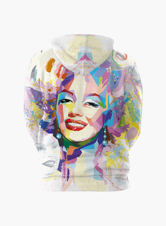 NADANBAO - 3D Printing Long Sleeve Hoodie Multicolour - Image 1