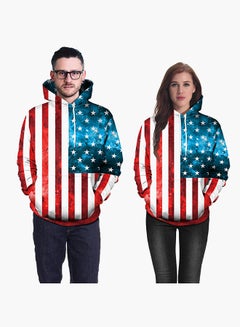 NADANBAO 3D Printing Long Sleeve Hoodie Multicolour  - Image 3