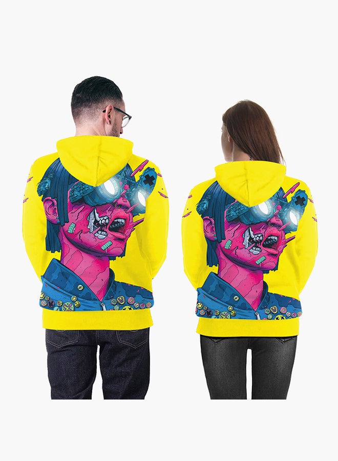 NADANBAO - 3D Printing Long Sleeve Hoodie Multicolour - Image 1