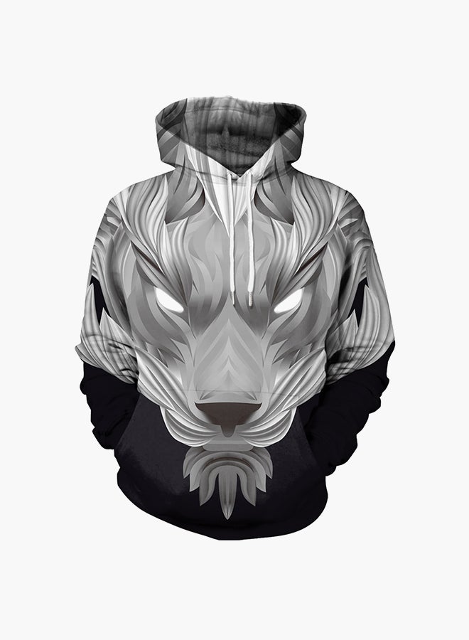 NADANBAO 3D Printing Long Sleeve Hoodie Multicolour  - Image 1