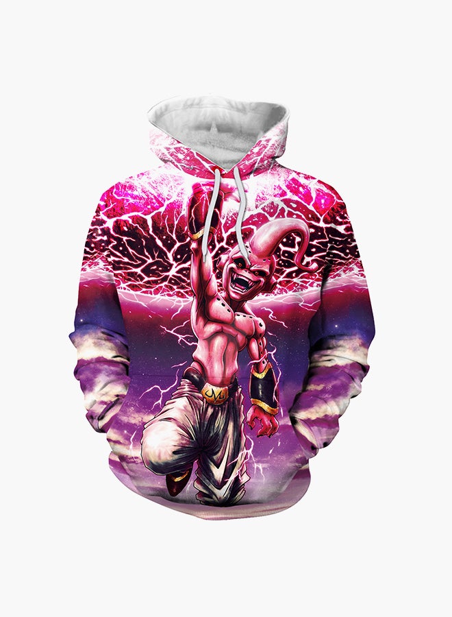 NADANBAO 3D Printing Long Sleeve Hoodie Multicolour  - Image 1