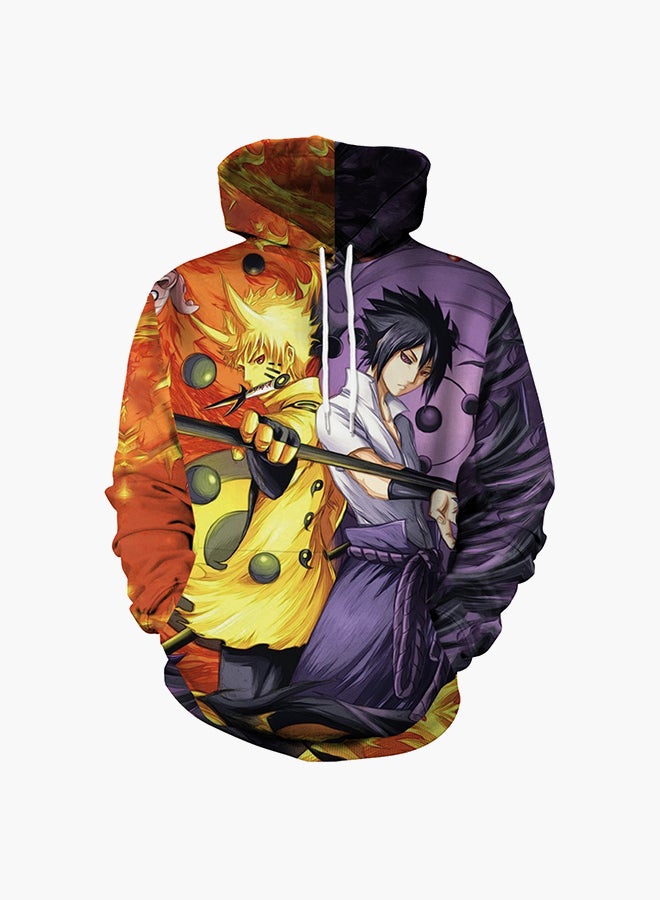 NADANBAO - 3D Printing Long Sleeve Hoodie Multicolour - Image 1