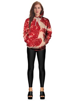 NADANBAO 3D Printing Long Sleeve Hoodie Multicolour  - Image 3