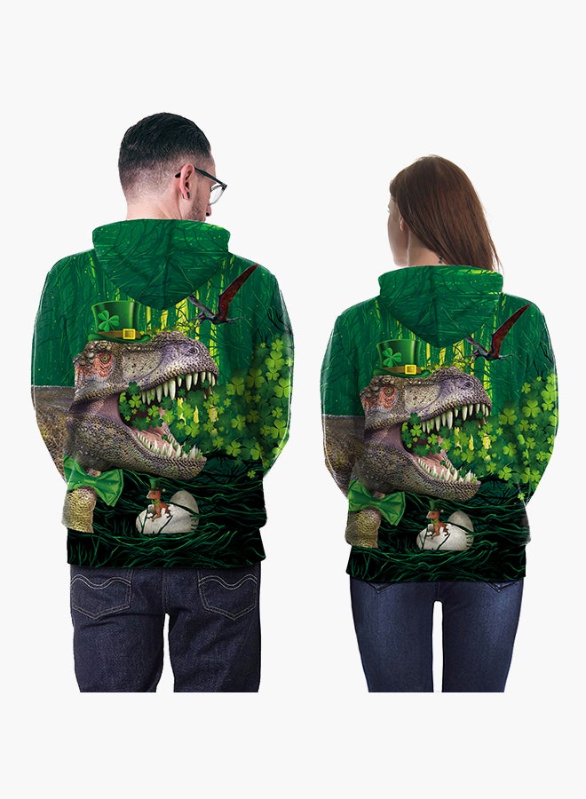 NADANBAO - 3D Printing Long Sleeve Hoodie Multicolour - Image 1