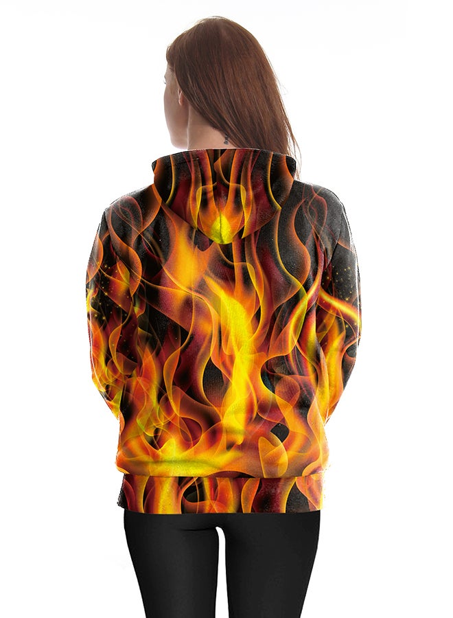 NADANBAO - 3D Printing Long Sleeve Hoodie Multicolour - Image 1