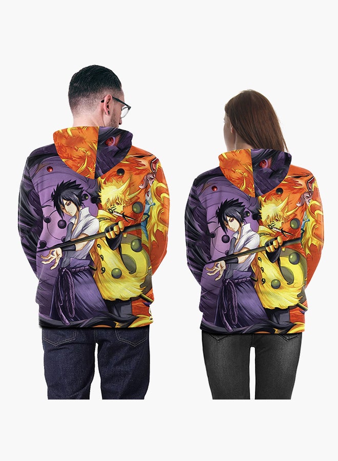 NADANBAO - 3D Printing Long Sleeve Hoodie Multicolour - Image 1