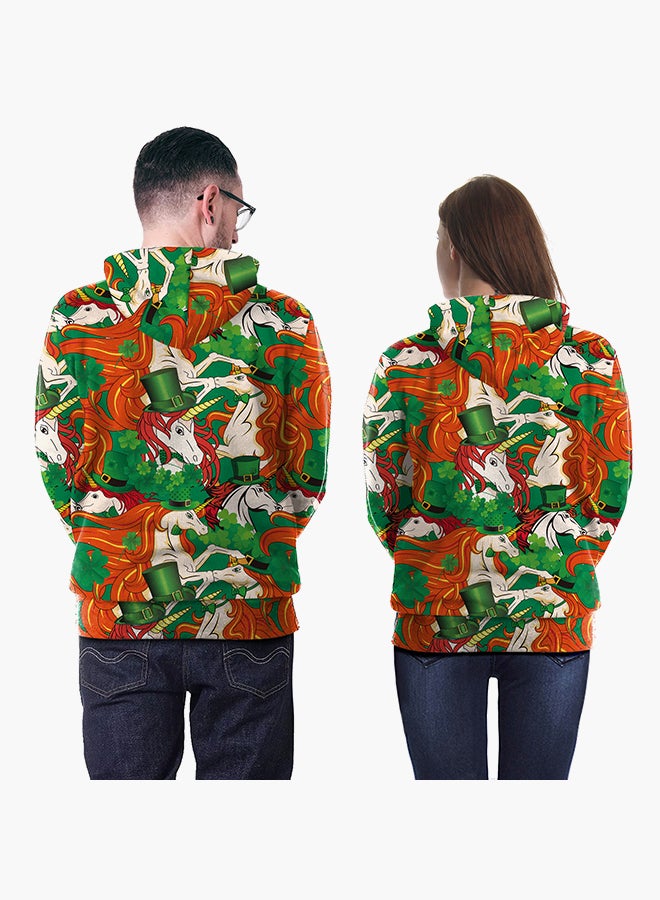 نادانباو هودي بأكمام طويلة وطبعة ثلاثية الأبعاد متعدد الألوان - Image 3