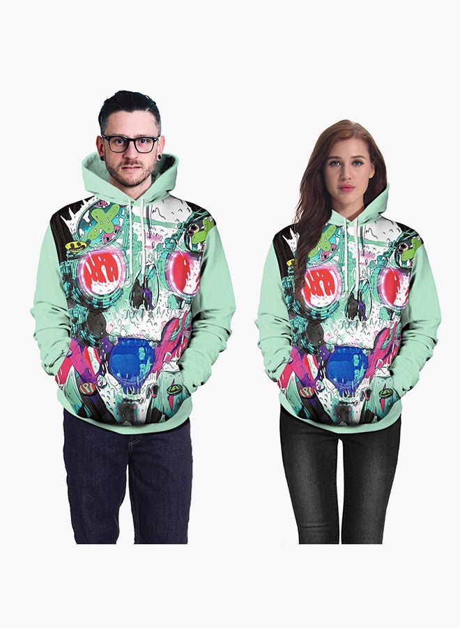 NADANBAO 3D Printing Long Sleeve Hoodie Multicolour - Image 3