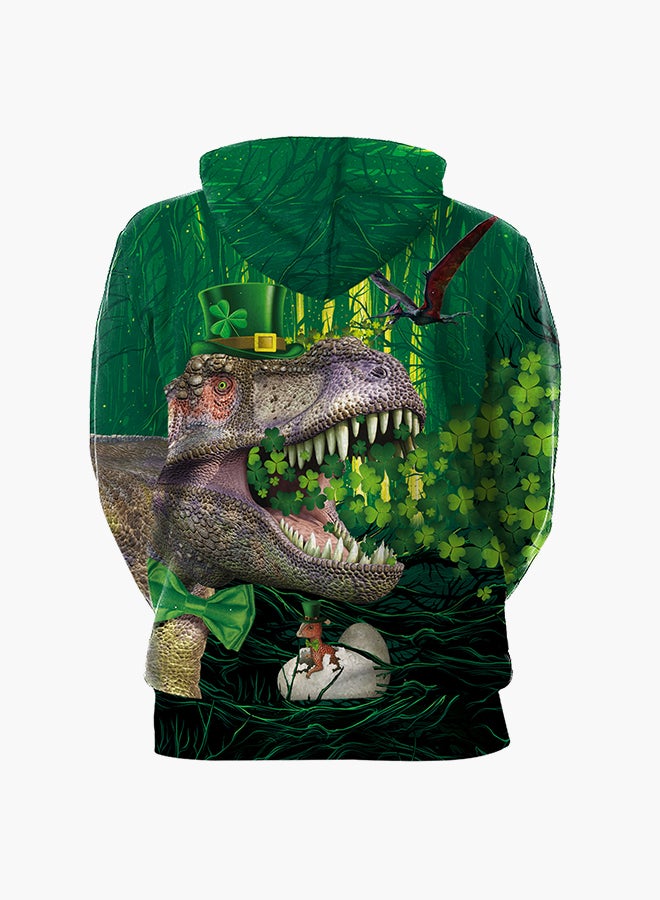 NADANBAO - 3D Printing Long Sleeve Hoodie Multicolour - Image 1