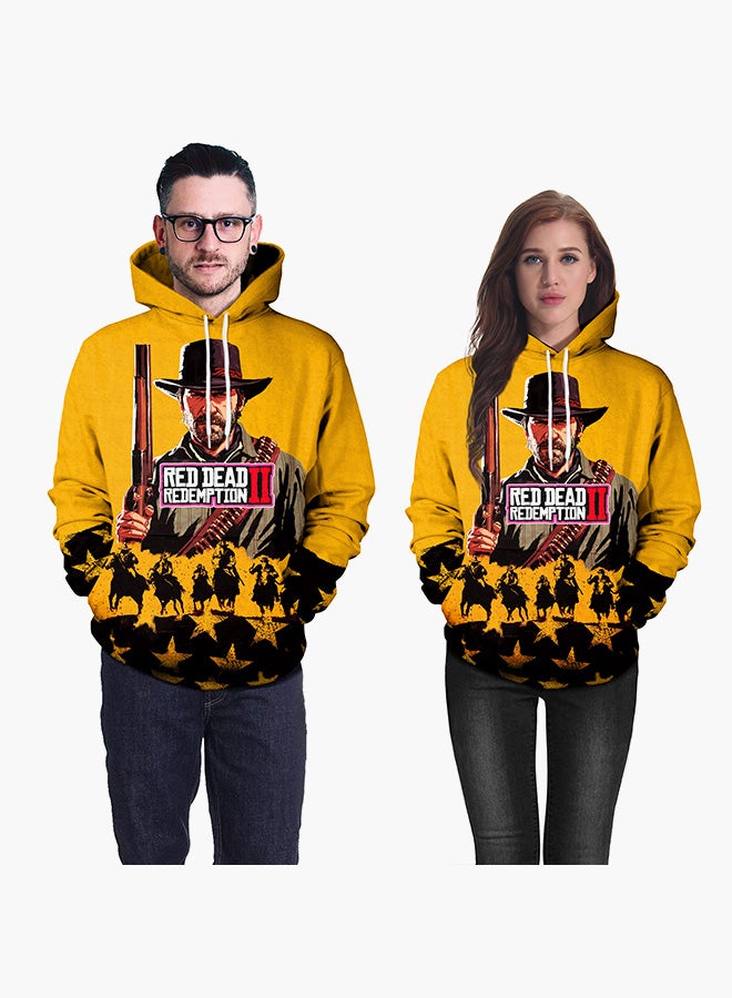 NADANBAO 3D Printing Long Sleeve Hoodie Multicolour - Image 3