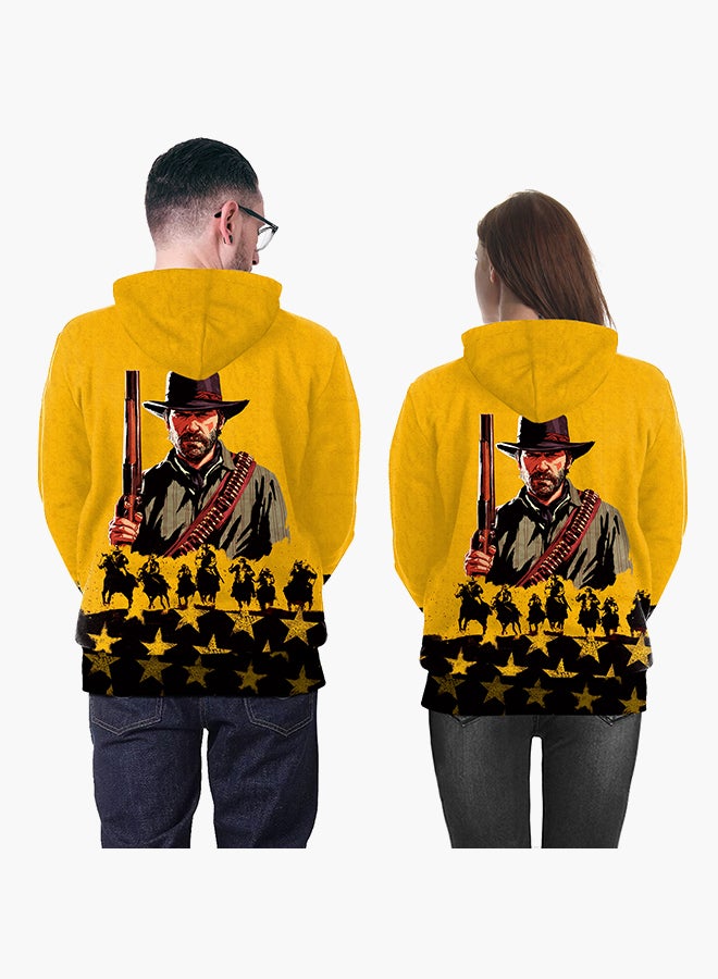 NADANBAO 3D Printing Long Sleeve Hoodie Multicolour - Image 4