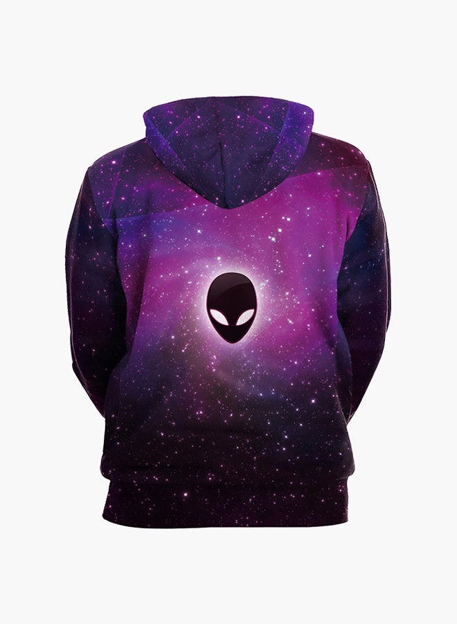 NADANBAO - 3D Printing Long Sleeve Hoodie Multicolour - Image 1