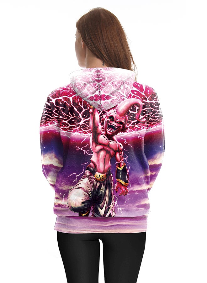 NADANBAO 3D Printing Long Sleeve Hoodie Multicolour  - Image 4
