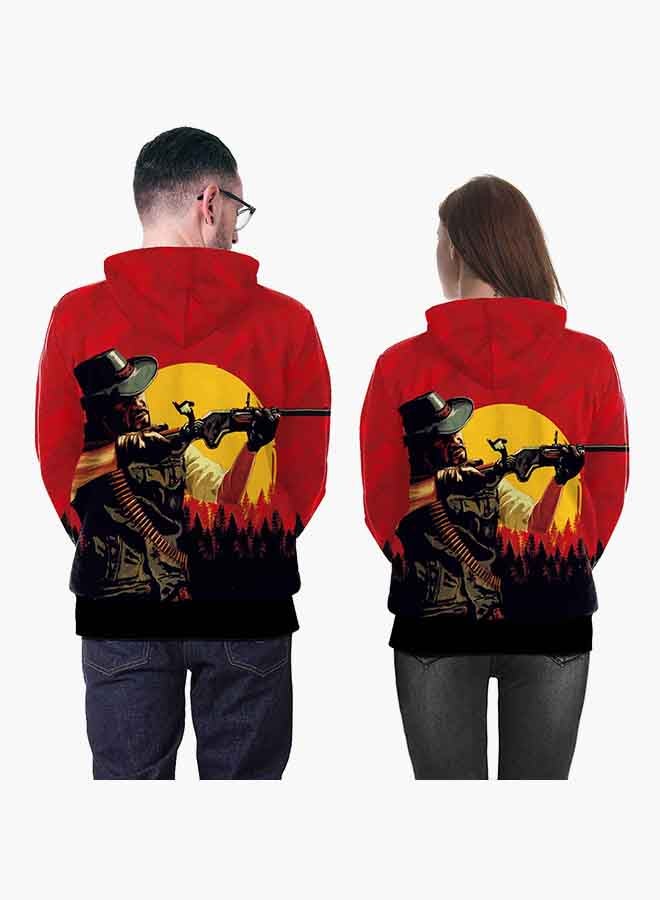 NADANBAO 3D Printing Long Sleeve Hoodie Multicolour  - Image 4