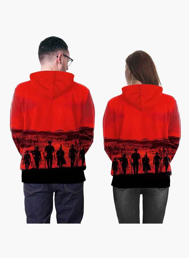 NADANBAO 3D Printing Long Sleeve Hoodie Multicolour  - Image 4