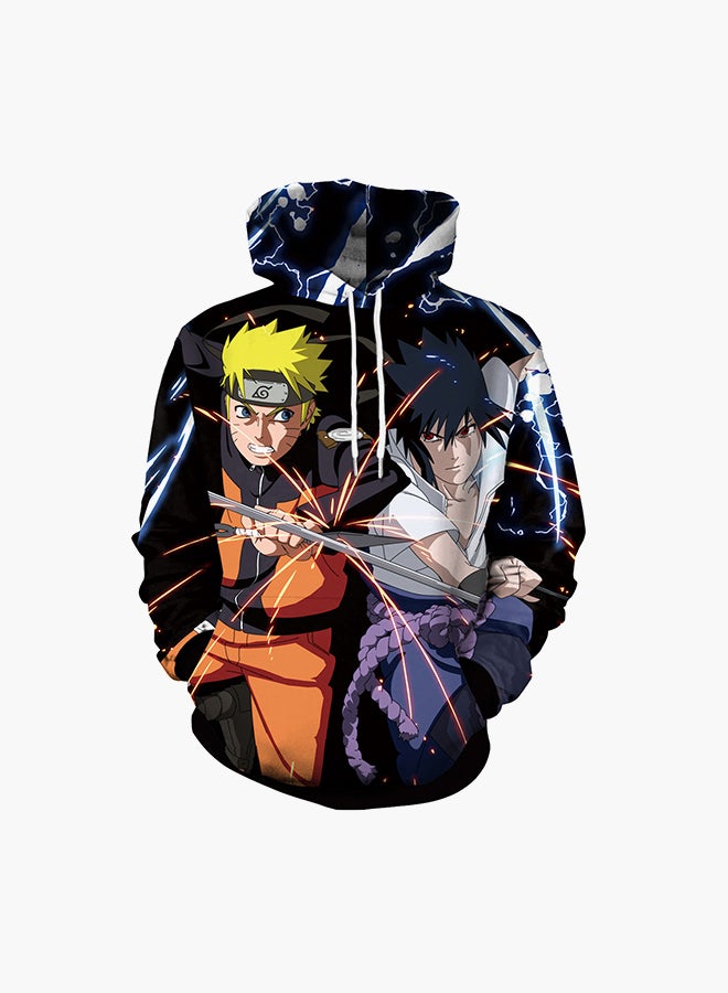NADANBAO - 3D Printing Long Sleeve Hoodie Multicolour - Image 1
