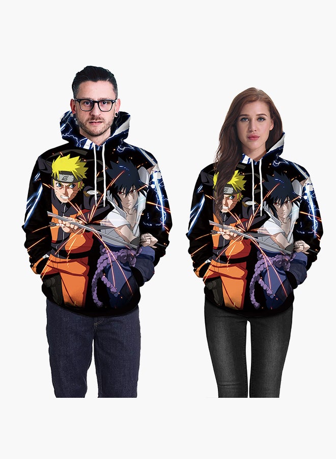 NADANBAO - 3D Printing Long Sleeve Hoodie Multicolour - Image 1