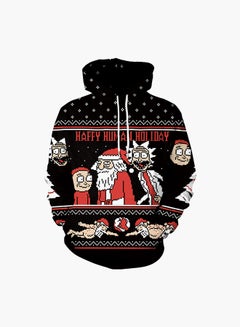 NADANBAO 3D Printing Long Sleeve Hoodie Multicolour  - Image 1