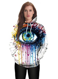 NADANBAO 3D Printing Long Sleeve Hoodie Multicolour  - Image 3