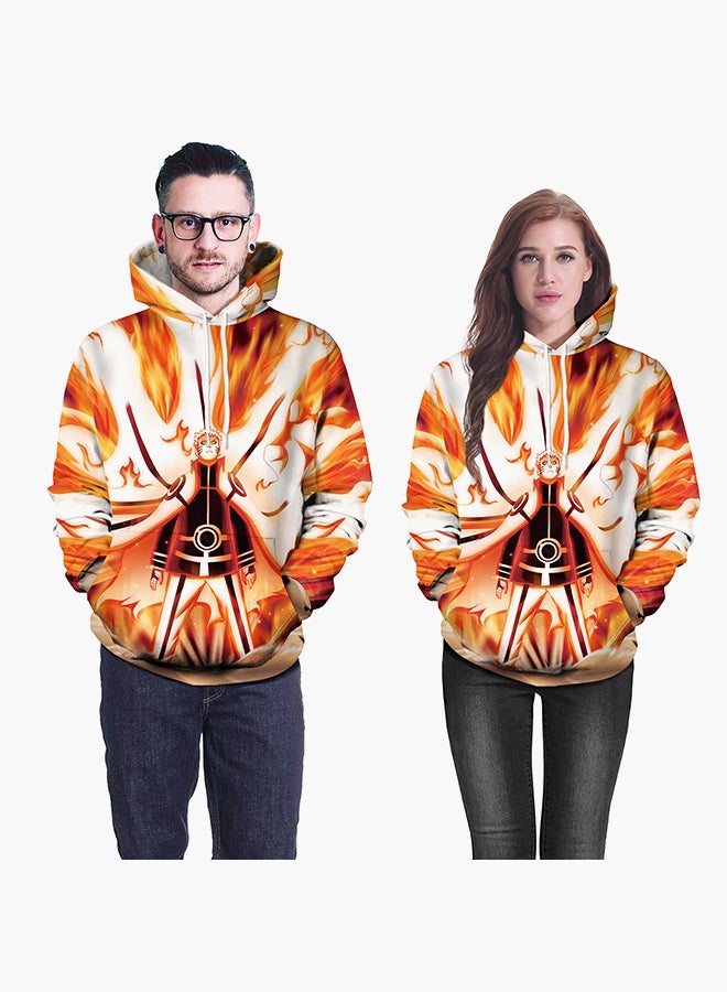 NADANBAO - 3D Printing Long Sleeve Hoodie Multicolour - Image 1
