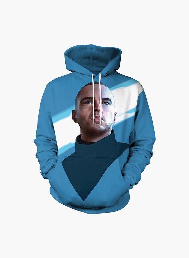 NADANBAO 3D Printing Long Sleeve Hoodie Multicolour  - Image 1