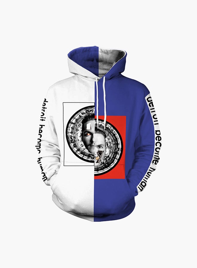 NADANBAO 3D Printing Long Sleeve Hoodie Multicolour  - Image 1